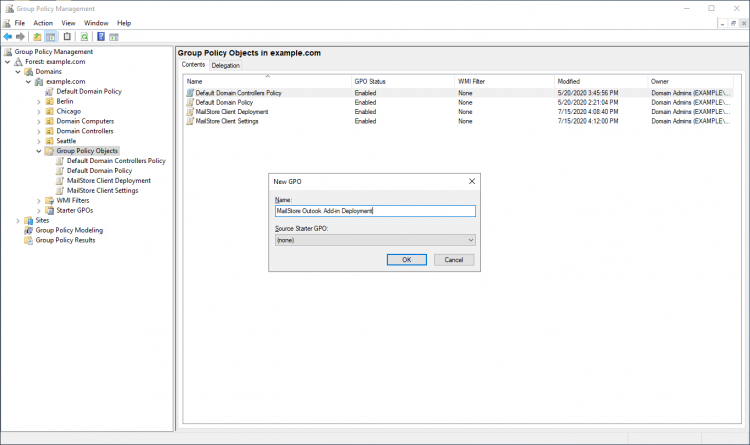 MailStore Outlook Eklentisi Dağıtımı